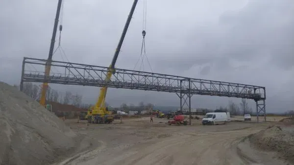 Double grue levage