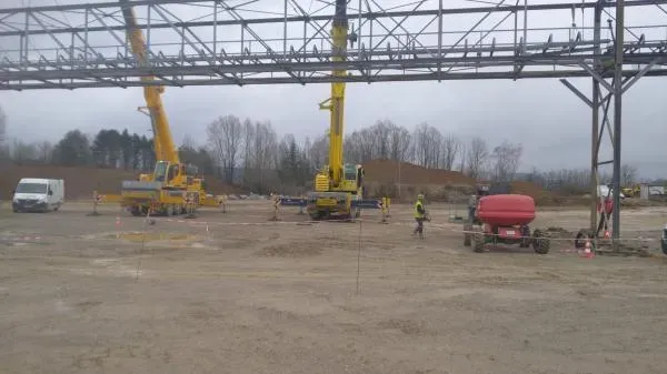 Grue levage industrielle